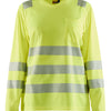 Blaklader - Women's Hi-Vis Long Sleeve T-shirt - Type R, Class 3 - Yellow