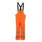 NASCO Sentinel FR rain bib overalls in Fluorescent Orange