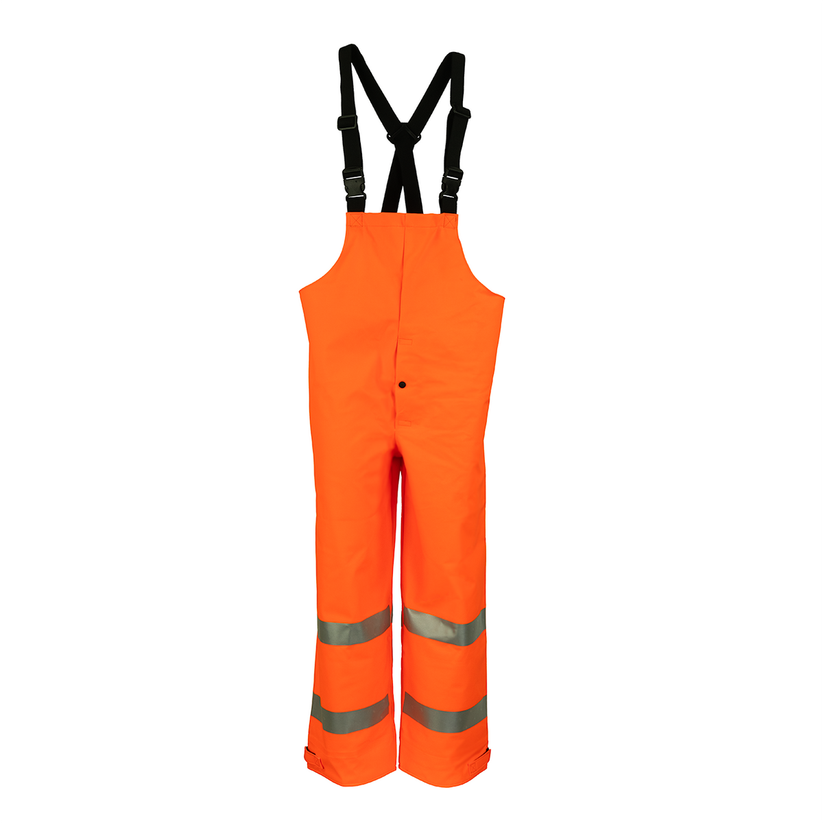 NASCO Sentinel FR rain bib overalls in Fluorescent Orange