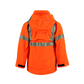 NASCO Sentinel FR rain jacket in Fluorescent Orange, alternate view