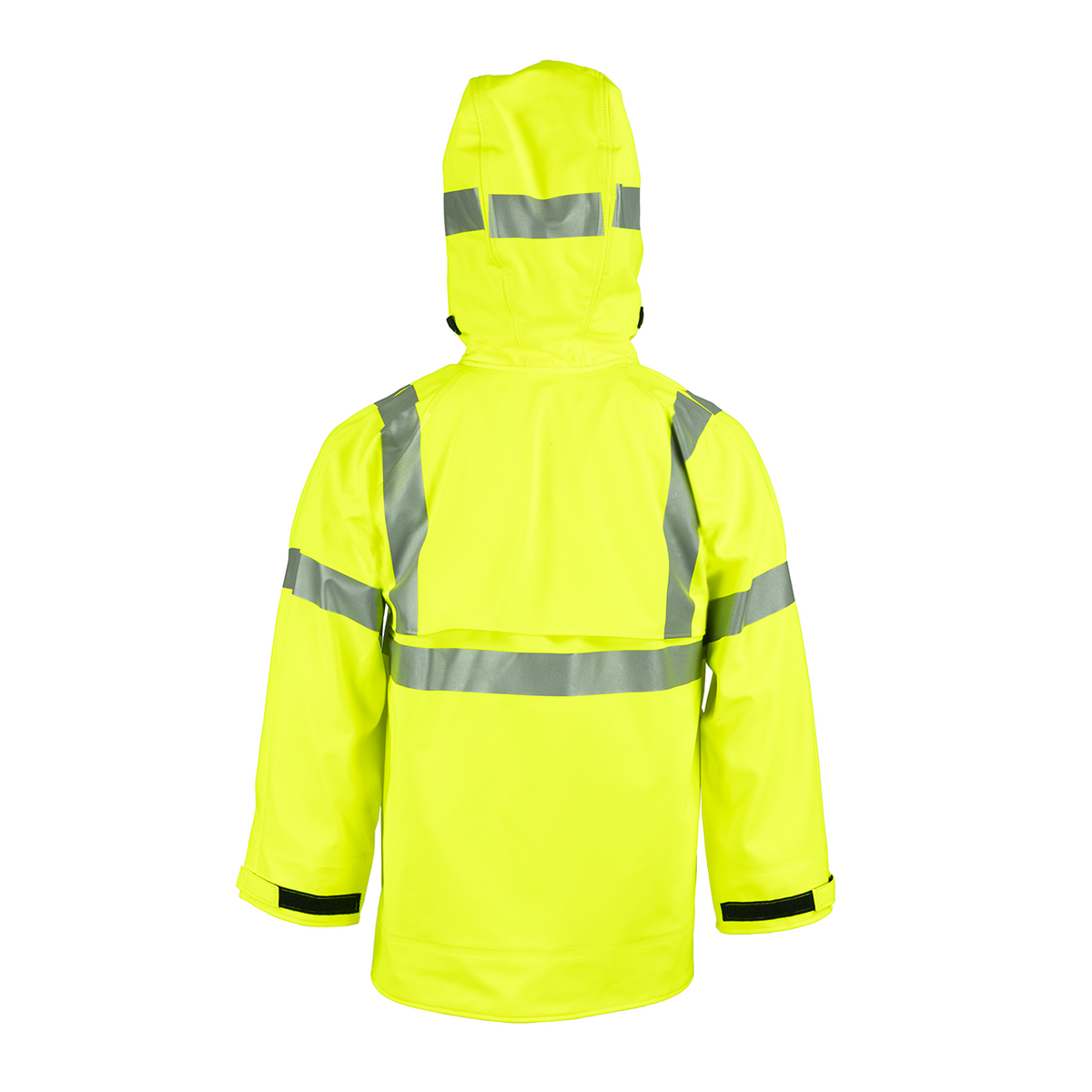 NASCO Sentinel FR rain jacket in Fluorescent Yellow, alternate view