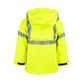NASCO Sentinel FR rain jacket in Fluorescent Yellow, alternate view