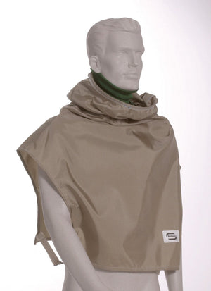Bullard 46VX 28 in. nylon cape with snap hooks for 88VX respirators
