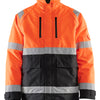 Blaklader - Hi-Vis Winter Jacket - Type R, Class 3 - ORANGE HI-VIZ/BLACK