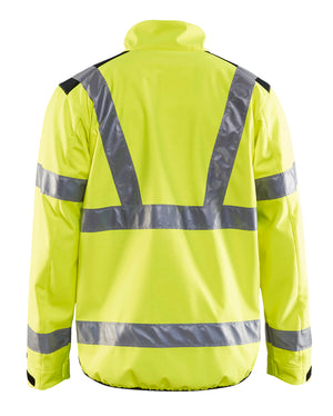 Blaklader - Hi-Vis Softshell Jacket - Yellow/Black - Type R, Class 3