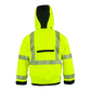 NASCO Omega 5501JNFY113 FR rain jacket, back view