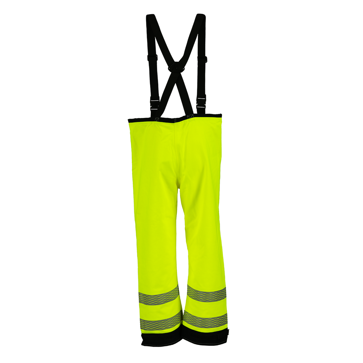 NASCO Omega 5501TNFY113 FR rain bib overalls, alternate view