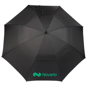 58" Recycled Golf Umbrella with Wooden Handle