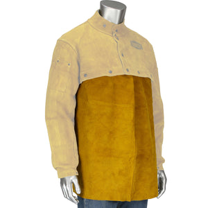 Ironcat - 7001 Split Leather Welding Bib, 14 & 20 Inch