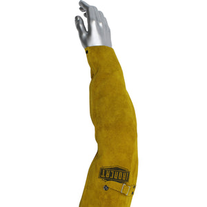 Ironcat - 7020 Split Leather Welding Sleeves - 18"