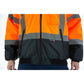 Majestic High Visibility Waterproof Jacket with Quilted Liner and Reflective Striping