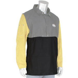 PIP Ironcat FR Proban Cotton Bib Apron for 8051 Cape Sleeve
