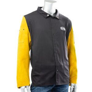 PIP Ironcat Proban FR 7oz Cotton/Leather Jacket