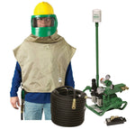 Bullard 88VX abrasive blasting respirator with ADP20 Free-Air pump