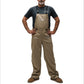 OEL 8 Cal Bib-Overall Khaki