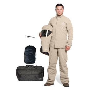 OEL Men's 40 CAL Jacket and Bib Overall Kit SwitchGear Hood