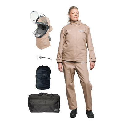 OEL Women's 40 Cal Bib Overall Lift Front Hood Kit