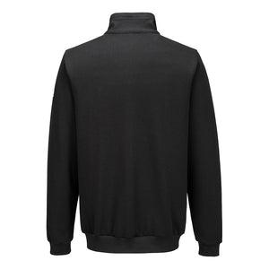 Anti-Static ESD Zip Sweatshirt Black