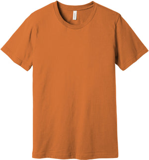 BELLA+CANVAS Unisex Jersey Short Sleeve Tee - Burnt Orange