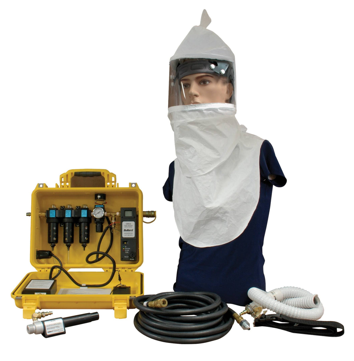 Bullard CC20 one-worker Clean Air Box supplied-air system
