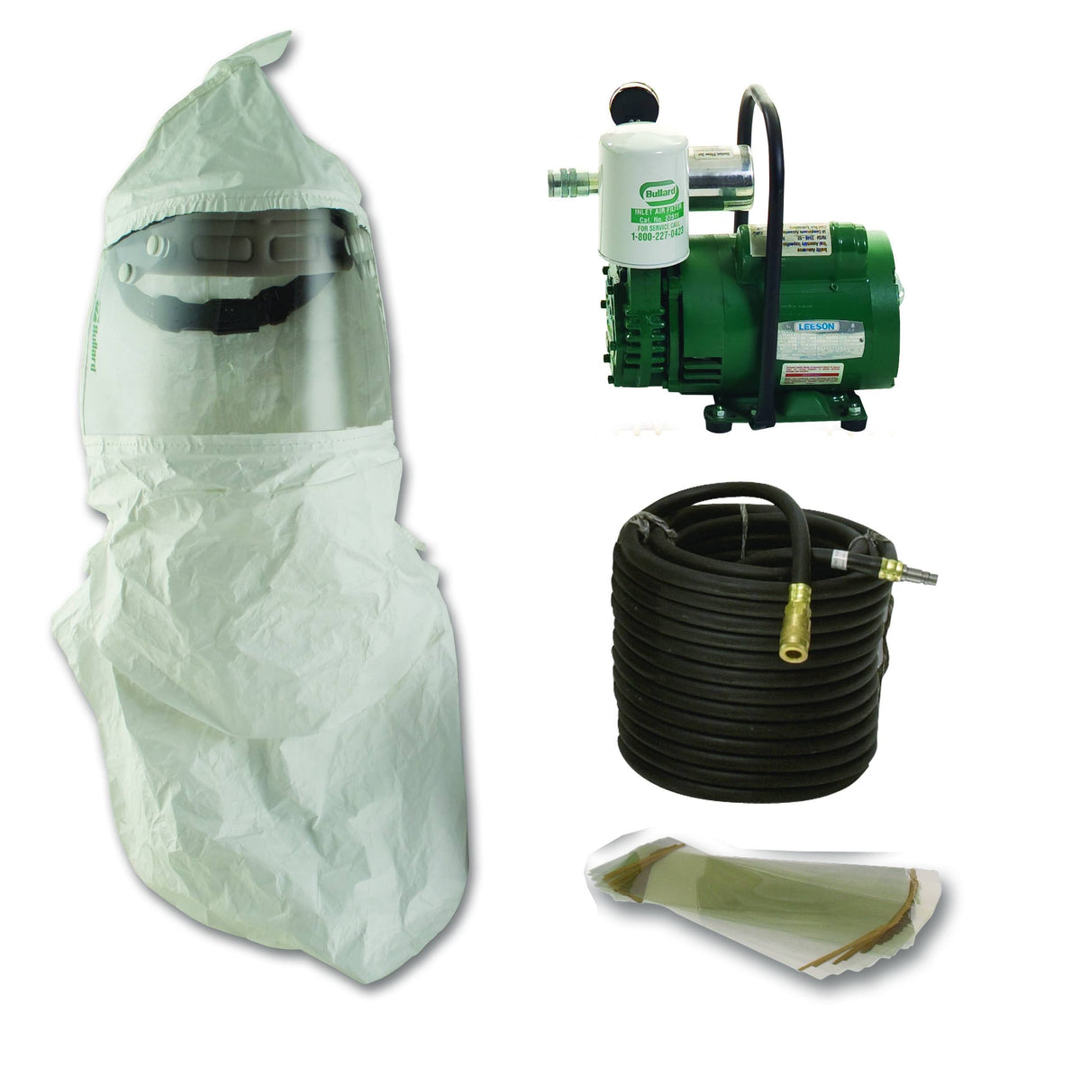 Bullard CC20 supplied-air respirator system with EDP10 Free-Air pump