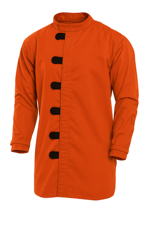 Orange Carbon Armour N7 SafeGuard Jacket for Molten Steel Splash Protection