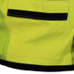 NASCO Omega Navy and Fluorescent Yellow colour blocking detail