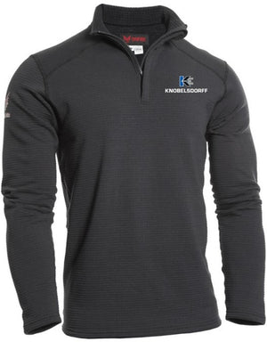 Knoblesdorff Logo - DRIFIRE Men's Power Grid FR 1/4 Zip - Black