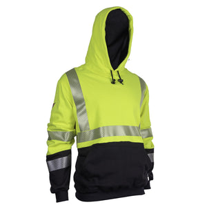 Drifire FR Hi Vis Fleece Lined Hoodies - Pullover & Zip Front - CAT 3