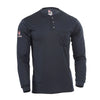 DRIFIRE Power Dry FR Long Sleeve Henley - Navy