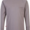 Bizflame Knit Antistatic FR Crew Neck - Gray