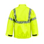 NASCO ArcLite Air detachable FR rain hood, fluorescent yellow