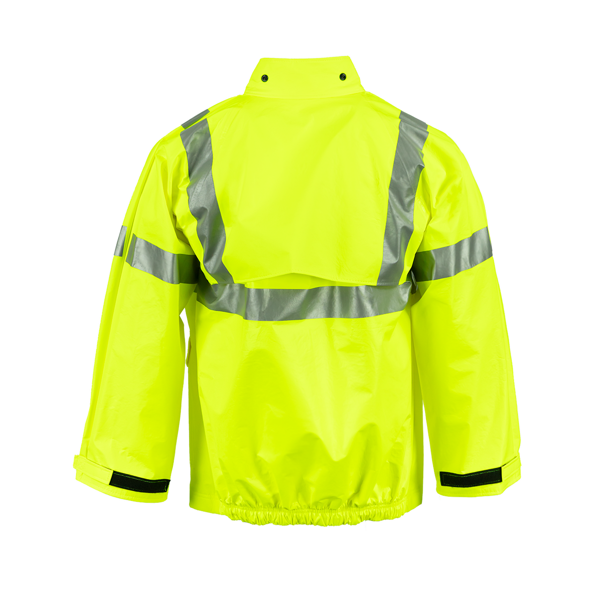 NASCO ArcLite Air detachable FR rain hood, fluorescent yellow