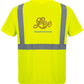 Lee Transportation Logo - Hi-Vis Short Sleeve Pocket T-Shirt - Portwest