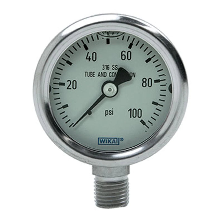Bullard ICE Pump ICEPG liquid-filled pressure gauge