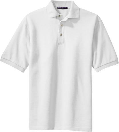 Port Authority Heavyweight Cotton Pique Polo