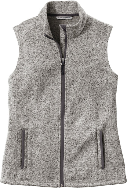 Port Authority Ladies Sweater Fleece Vest