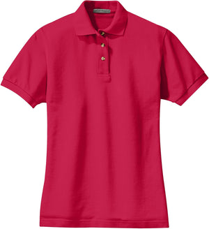 Port Authority Ladies Heavyweight Cotton Pique Polo