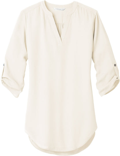 Port Authority Ladies 3/4-Sleeve Tunic Blouse