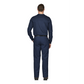 Man wearing a Bulwark FR navy blue outfit on a white background