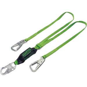 Miller BackBiter Tie-Back Kevlar Webbing Welding Lanyard 6'