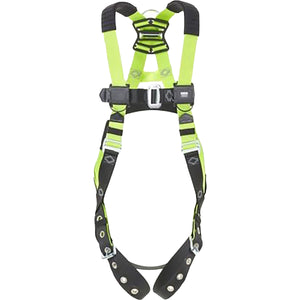 Miller® H500 Industry Standard Full-Body Harness with Back D-Ring, and Mating Chest Buckles & Tongue Leg Buckles