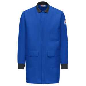 Bulwark Mens FR/CP Chemical Protective Lab Coat - Cat 1