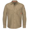 Bulwark - iQ Series® Endurance Collection Men's FR Work Shirt - Khaki