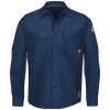 Bulwark - iQ Series® Endurance Collection Men's FR Work Shirt - Navy