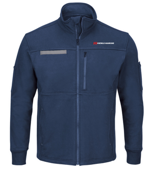 KH Logo - Bulwark Men's Fleece FR Zip-Up Jacket