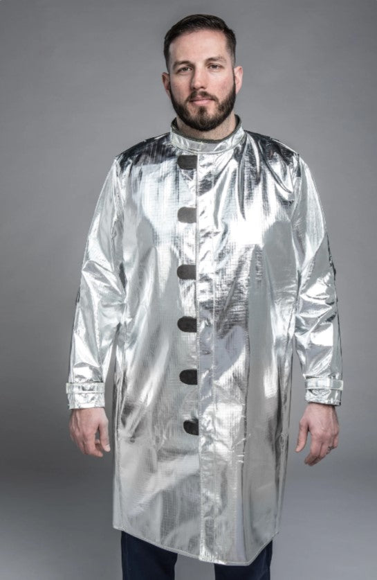 57 Inch Carbon Armour Silvers H5 Aluminized Foundry Jacket