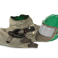 Bullard GVX respirator, Green / Hibernia parka / Regular tube (GVXBT) + F30 continuous flow
