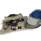 Bullard GVX respirator, Navy / 28 in. nylon cape / Regular tube (GVXBT) + HC2400 heating/cooling