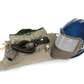 Bullard GVX respirator, Navy / 28 in. nylon cape / Regular tube (GVXBT) + F30 continuous flow